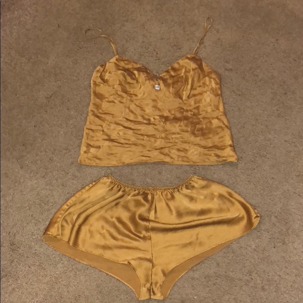 Victoria’s Secret Silk Pajama Set